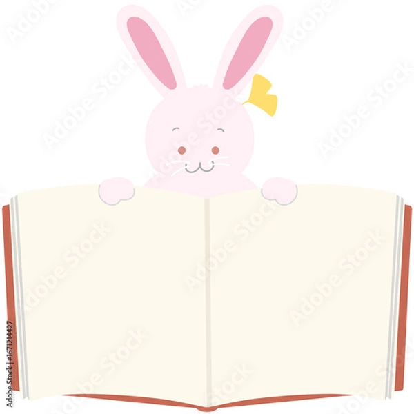 Obraz 책 읽는 토끼