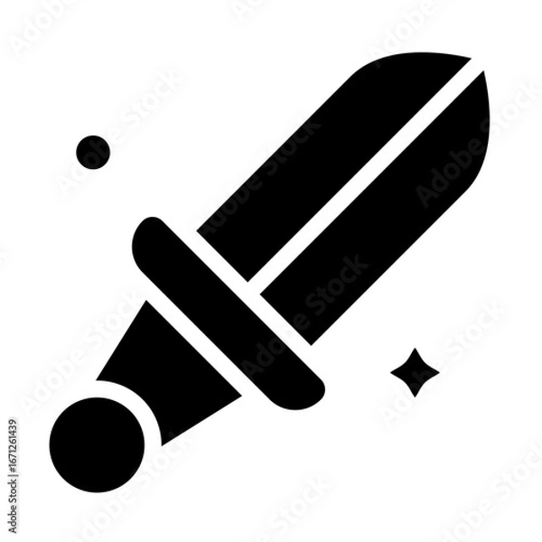 Obraz enchanted sword solid