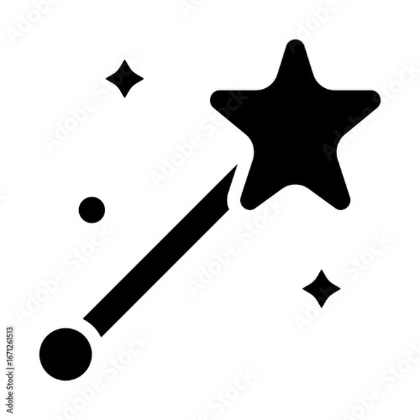 Fototapeta staff magic solid