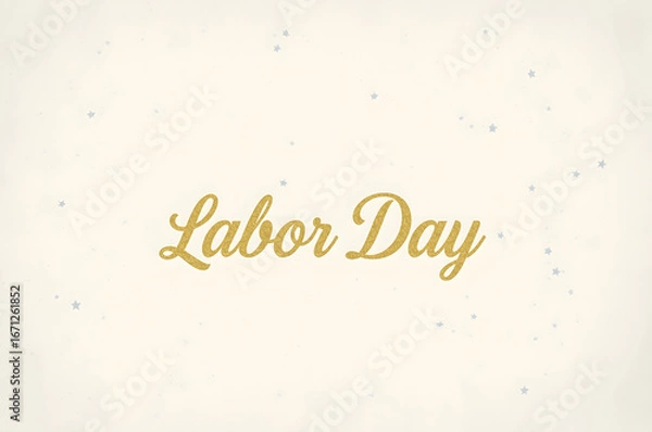 Fototapeta Elegant Labor Day