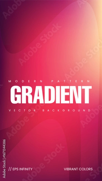 Fototapeta Reels Template Gradient Background