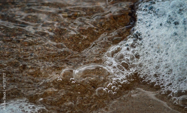 Fototapeta foam, abstract