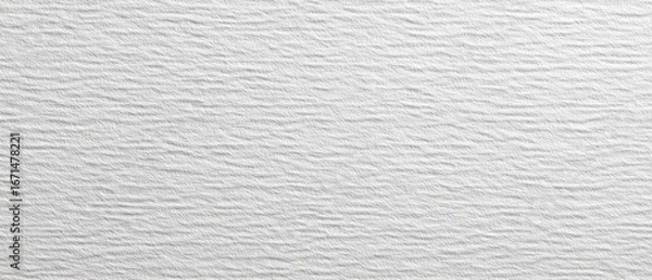 Obraz Close-up view of a textured, white surface with subtle ridges