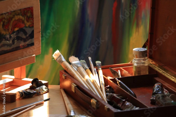 Obraz Details Malerstudio