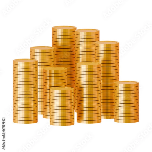 Obraz コイン、金貨