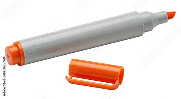 Obraz Isolated Orange Marker