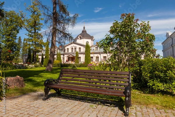 Fototapeta Valaam Transfiguration Monastery in Karelia