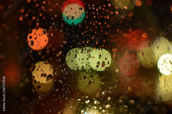 Fototapeta 雨降り