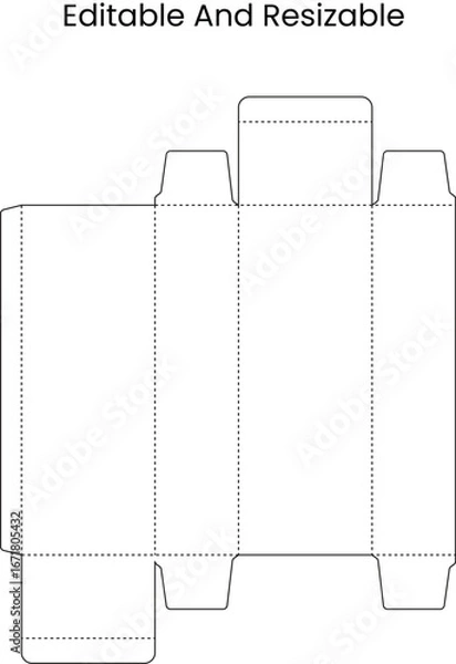 Obraz Medicine Printable Dieline Design