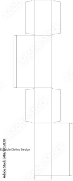 Obraz Big Box Dieline Design