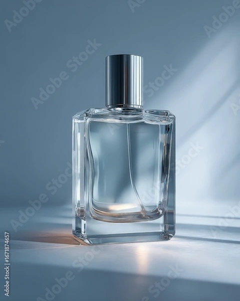 Fototapeta blank product shot on minimal background, soft backlight