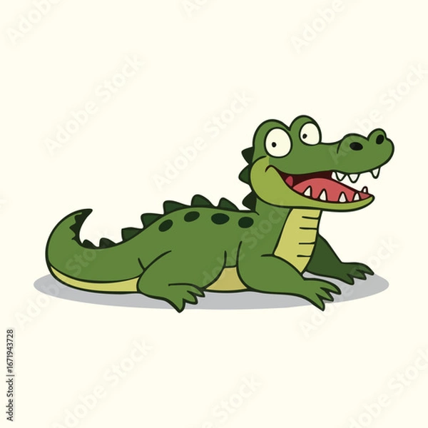 Obraz Vector illustration of cute woodland forest animals Art & Illustration