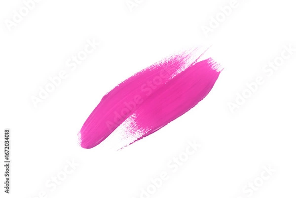 Obraz watercolor paint brush stroke isolated on transparent background. art and watercolor painting concept.