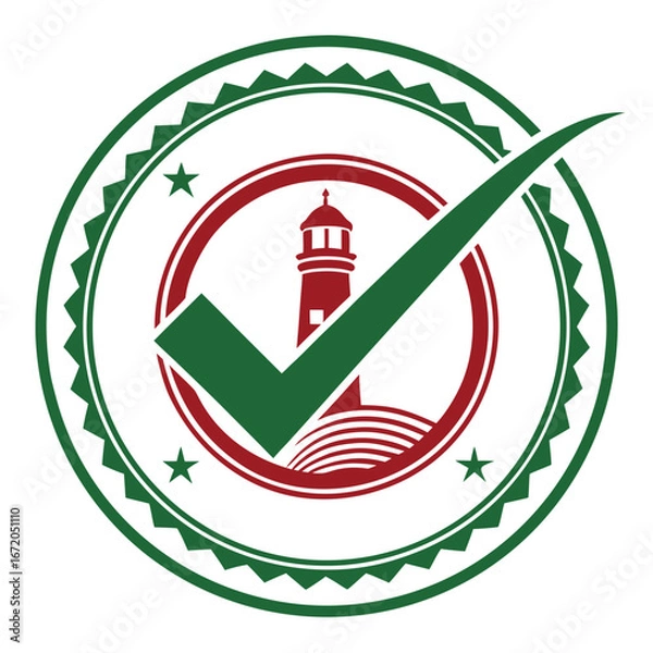 Obraz stamp with a stamp