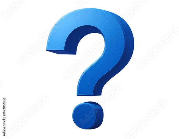 Fototapeta question mark icon on Transparent Background