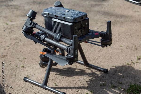 Obraz Drohne und Austrüstung