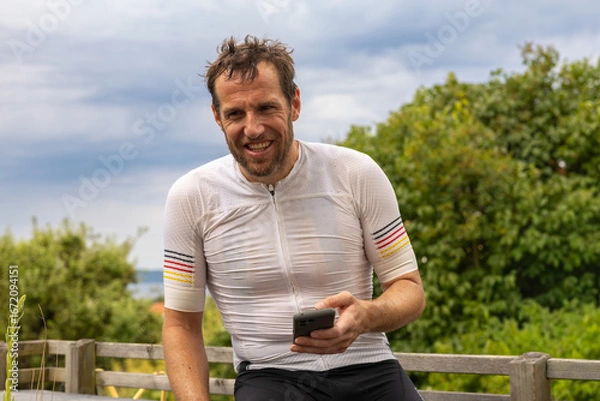 Obraz Nach dem Radtraining