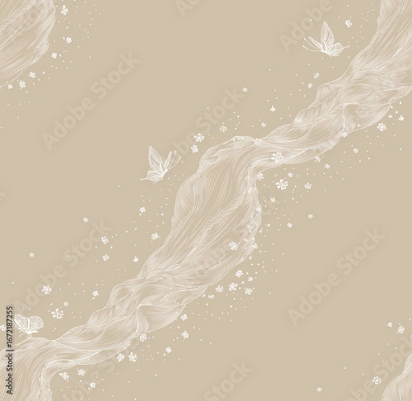 Obraz Elegant Floral Patterned Decorative Paper Assortment