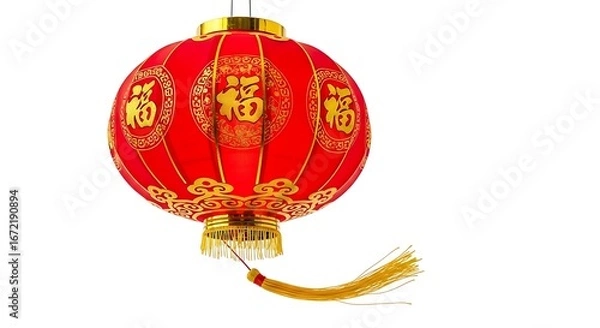 Obraz Chinese New Year Red Lantern