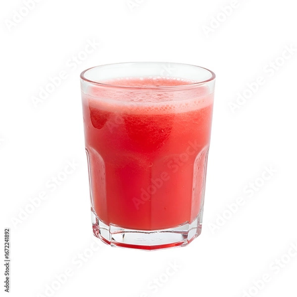 Obraz Refreshing Watermelon Juice in a Glass.