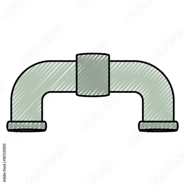 Obraz pipe plumbing symbol