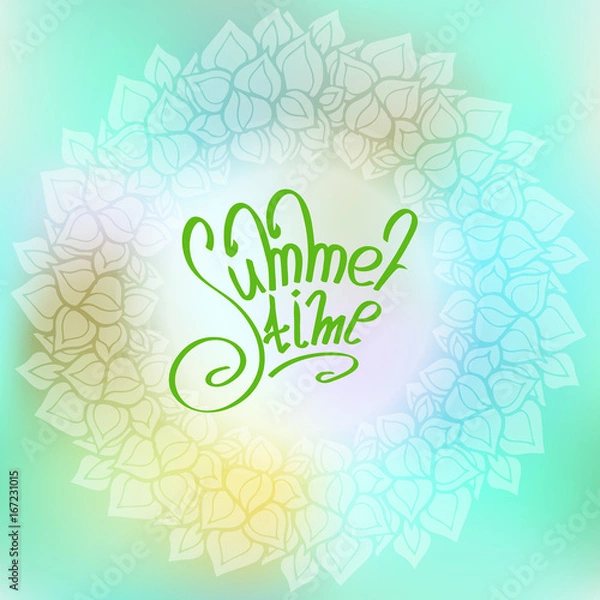 Fototapeta Summer time