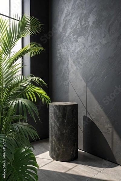 Fototapeta Modern Empty Podium for Product Display – Studio Background