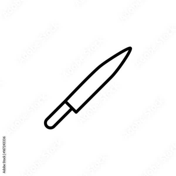 Fototapeta Kitchen Knife icon