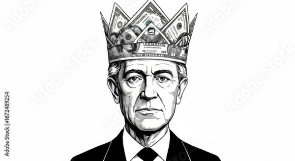 Obraz Portrait of a Rich Man