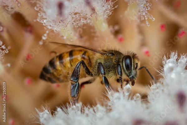 Obraz Honeybee Collecting Nectar