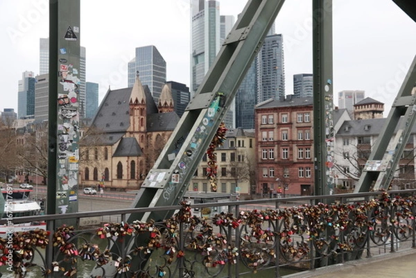 Obraz Eiserner Steg - Frankfurt