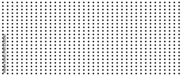 Fototapeta Abstract geometric vector technology background with black diamond pattern.
