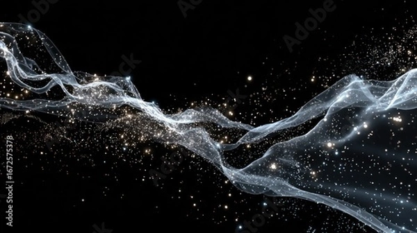 Obraz Abstract ethereal streams