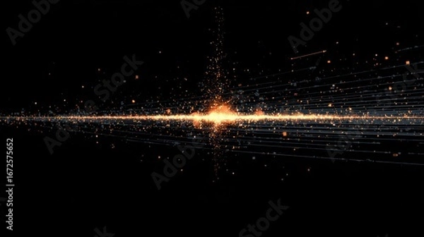 Obraz Abstract explosion