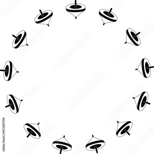 Obraz こまの丸フレーム