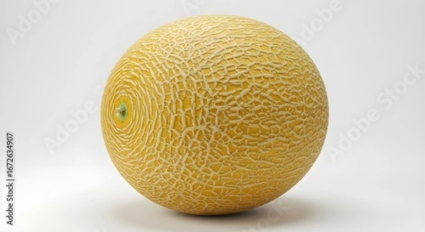 Obraz Melon isolated on white background.