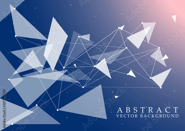 Obraz Vector Glass Abstract Background