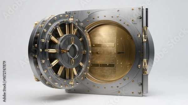 Obraz Metal vault open