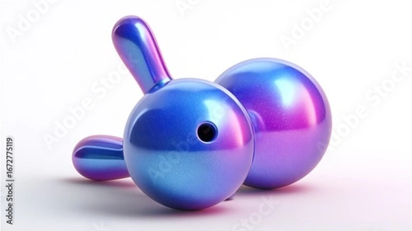 Obraz Colorful abstract bunny