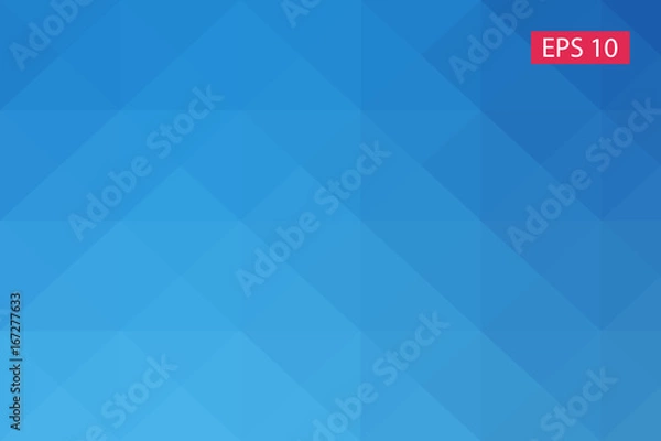 Obraz Abstract geometric background, vector from polygons, triangle, vector illustration, vector pattern, triangular template