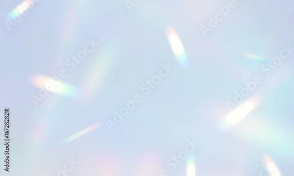 Obraz プリズムライトと淡いグラデーションの背景