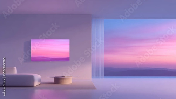 Obraz modern interior design