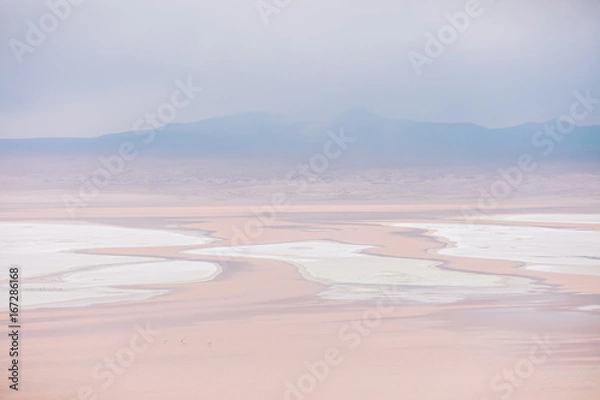 Obraz Uyuni salt flats view