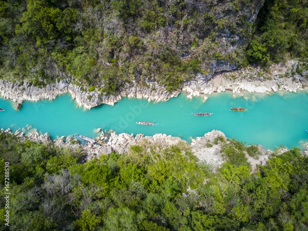 Fototapeta colorful river