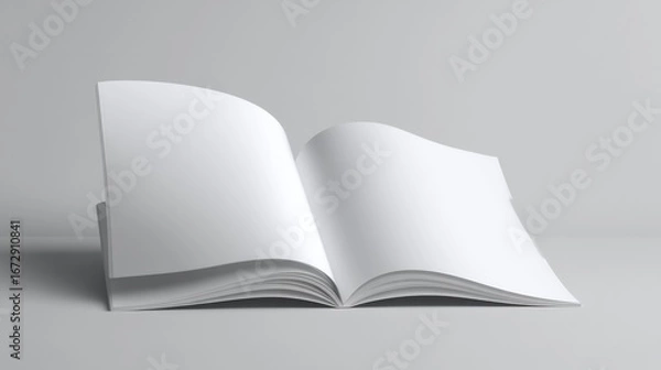 Obraz Blank open book mockup