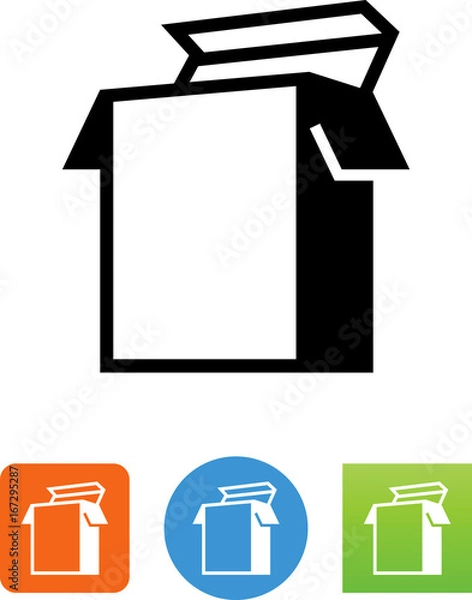 Obraz Packaging Box Icon - Illustration