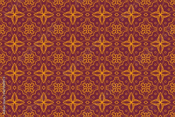 Obraz Ornamental Geometric Abstract Pattern