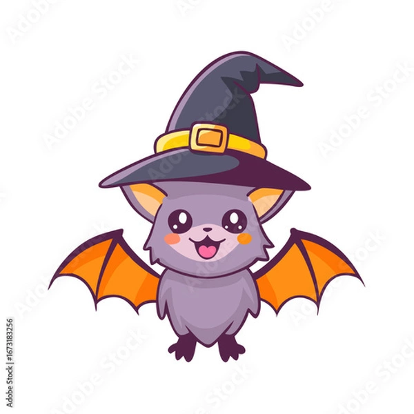 Obraz halloween witch with pumpkin