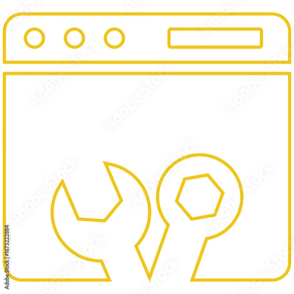 Obraz vector illustration of an abstract background