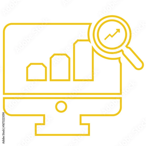 Obraz flat icon with shadow vector 